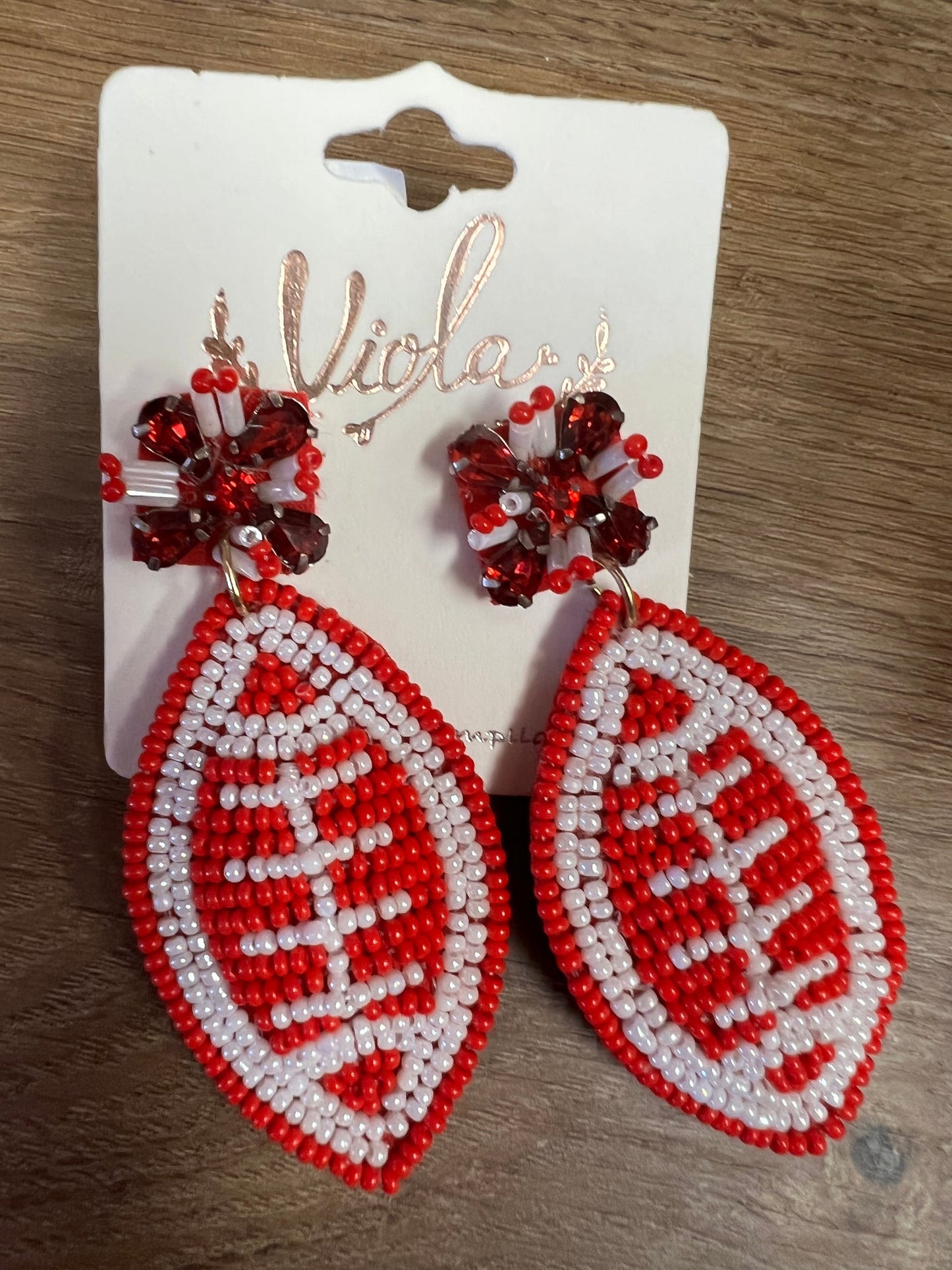 Football Earrings