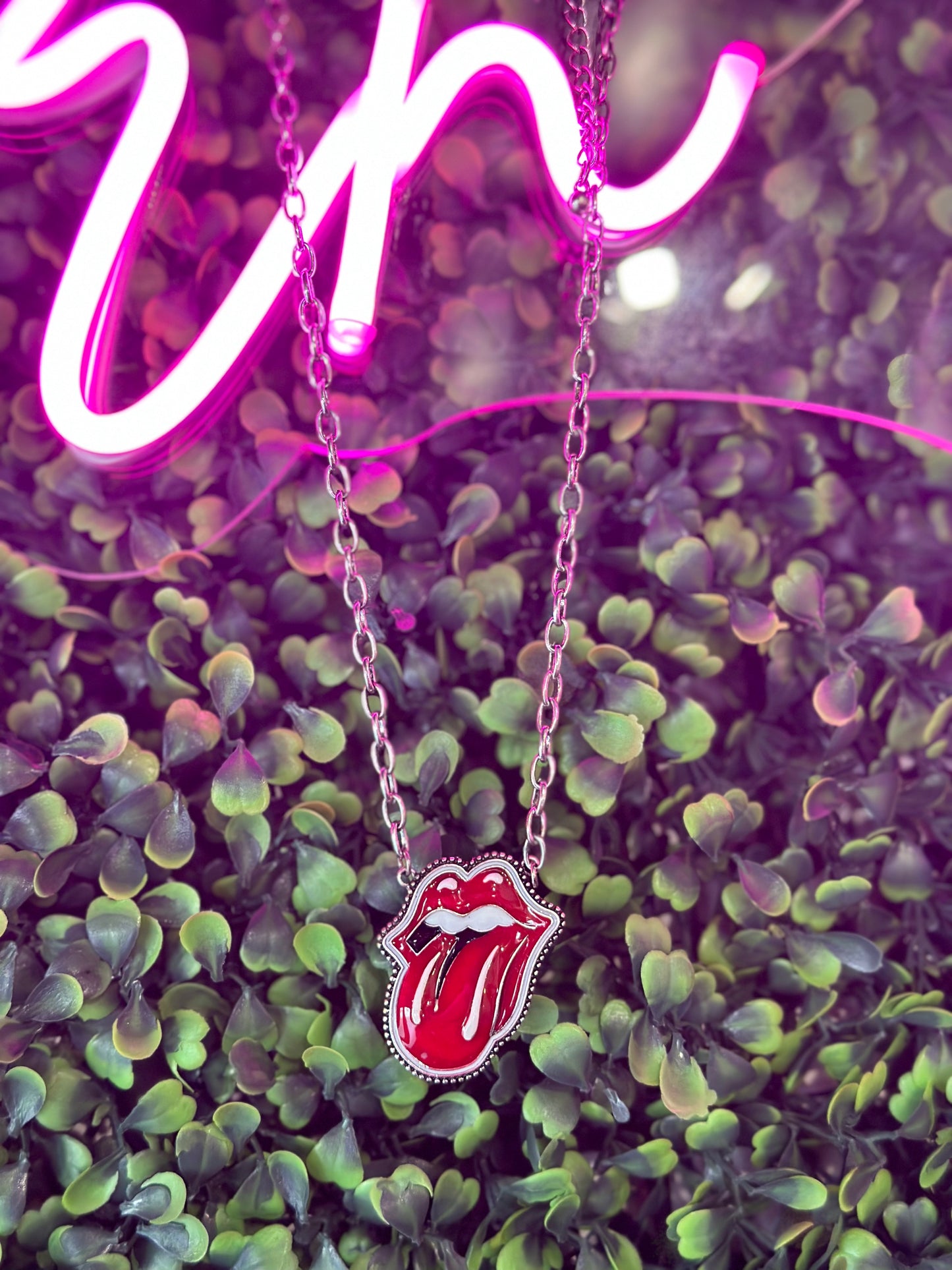 Rolling Stones Necklace