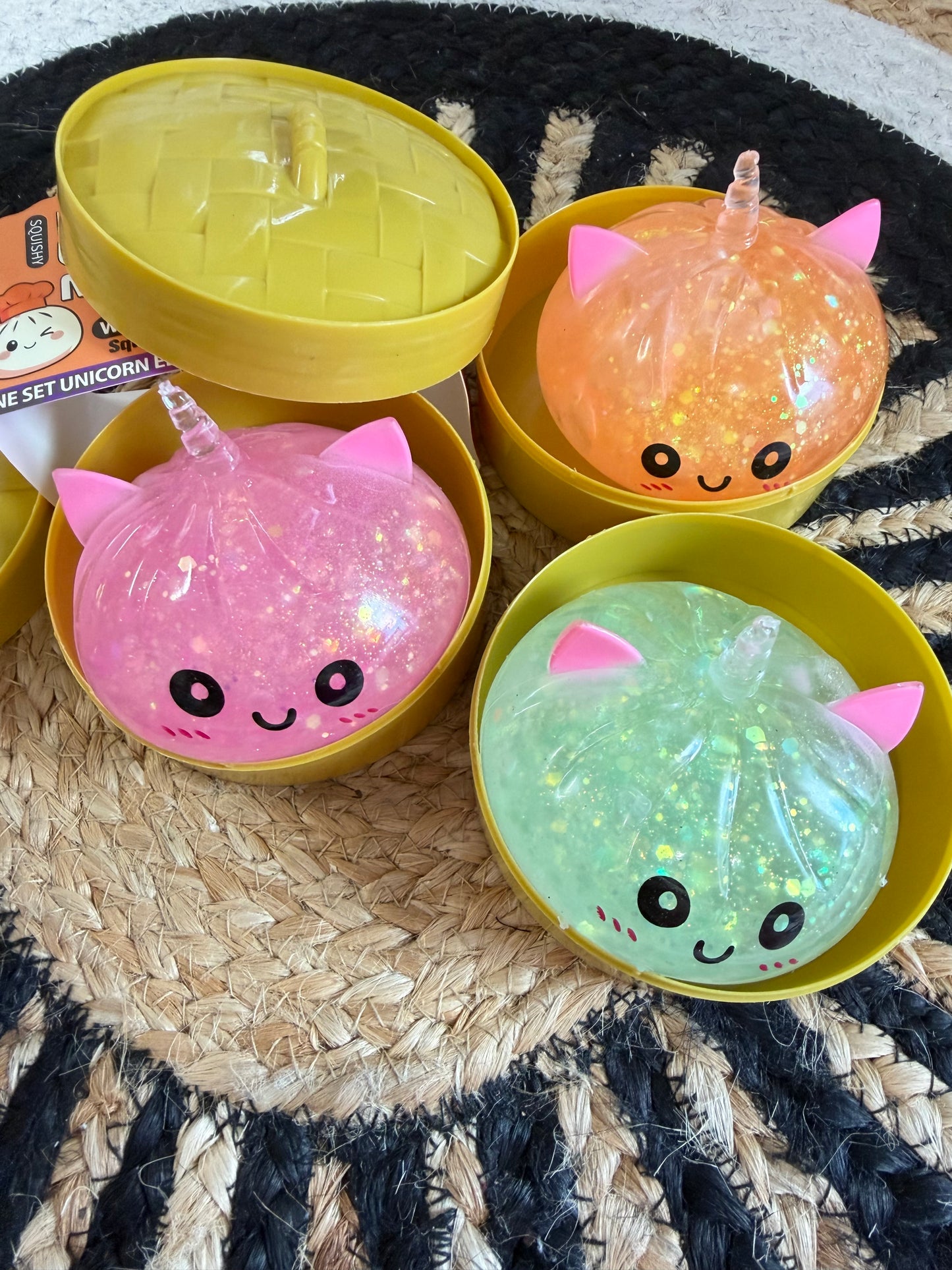 Glitter Unicorn Squishy Toy