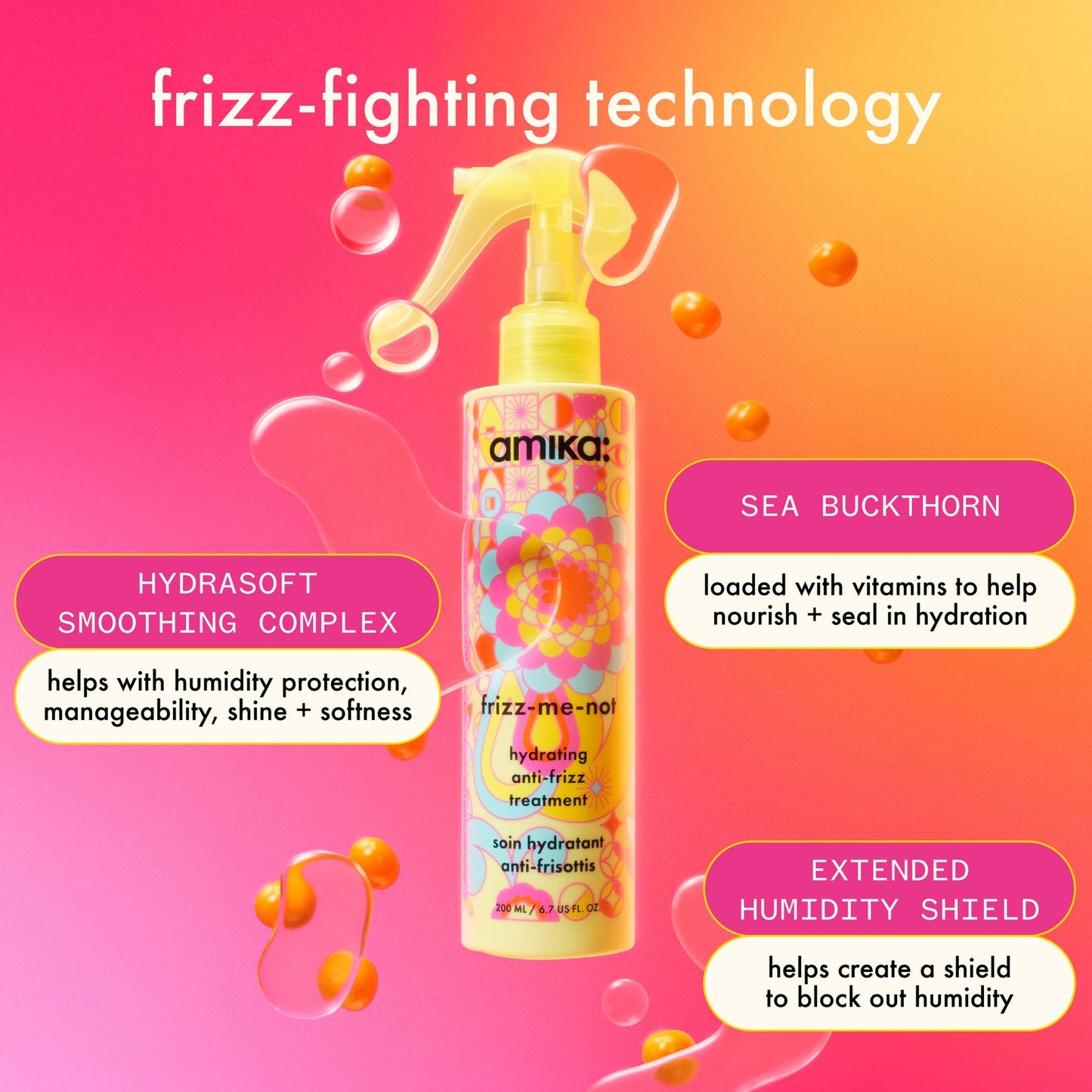 Amika Forget Frizz Anti-Frizz Hydrating Treatment