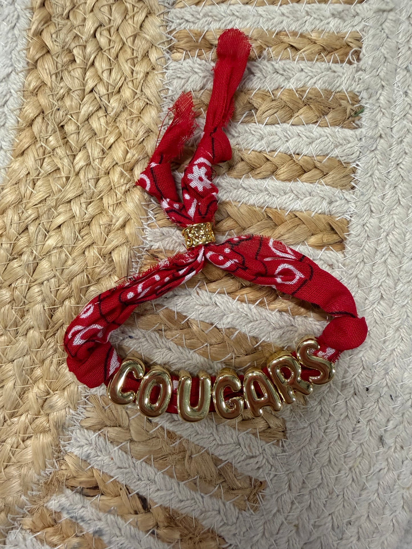 Bandana School Spirit Bracelet