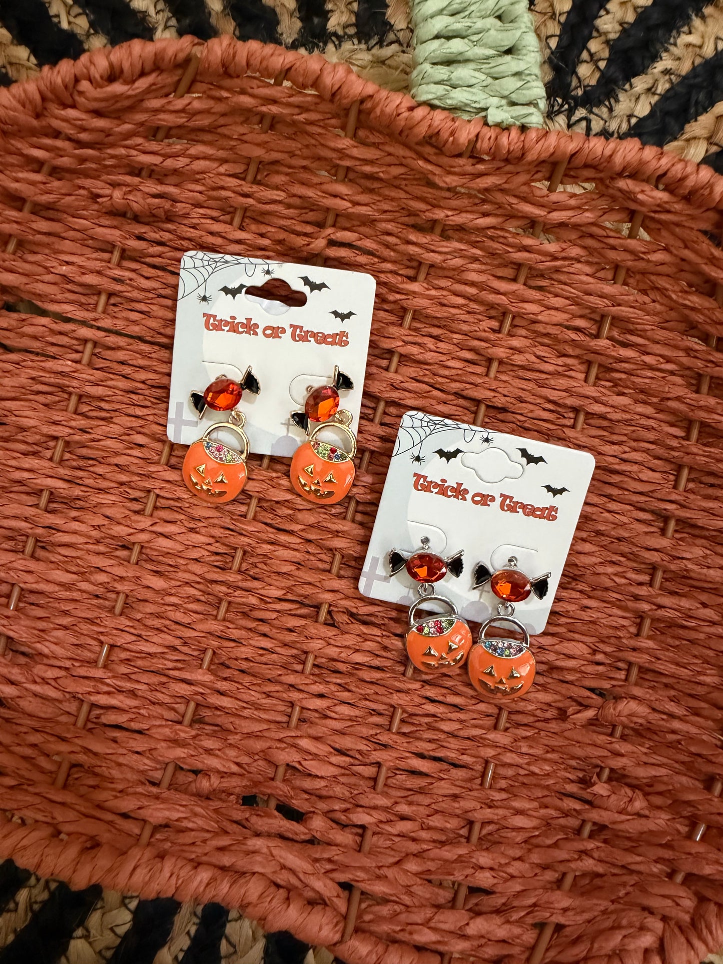 Halloween Candy Dangle Earrings