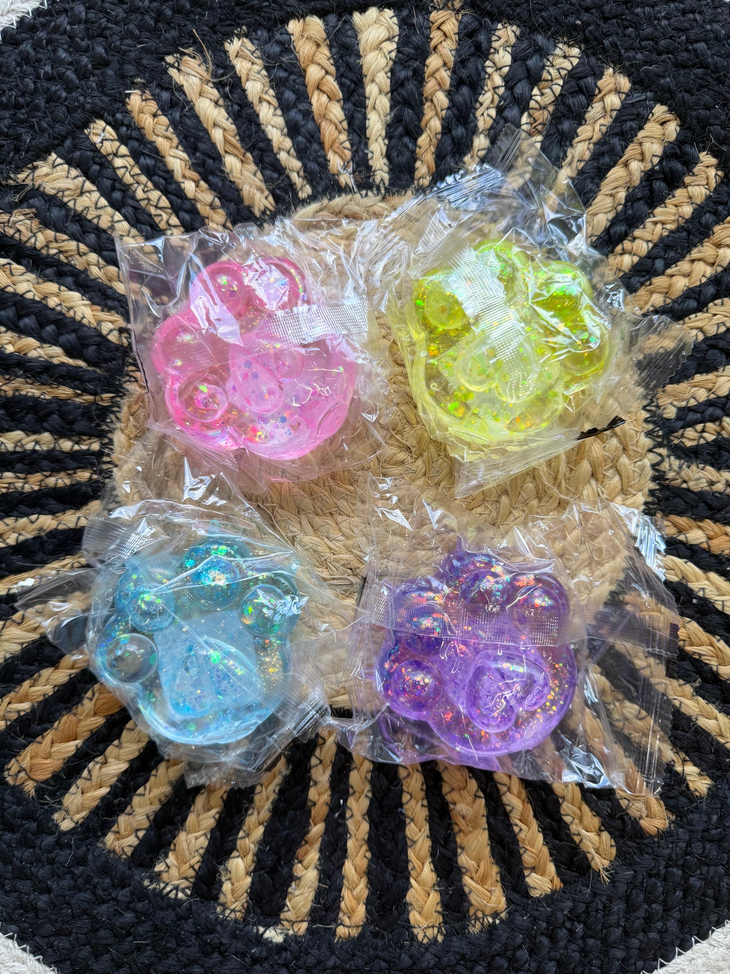 Glitter Paw Slow Rise Squishy