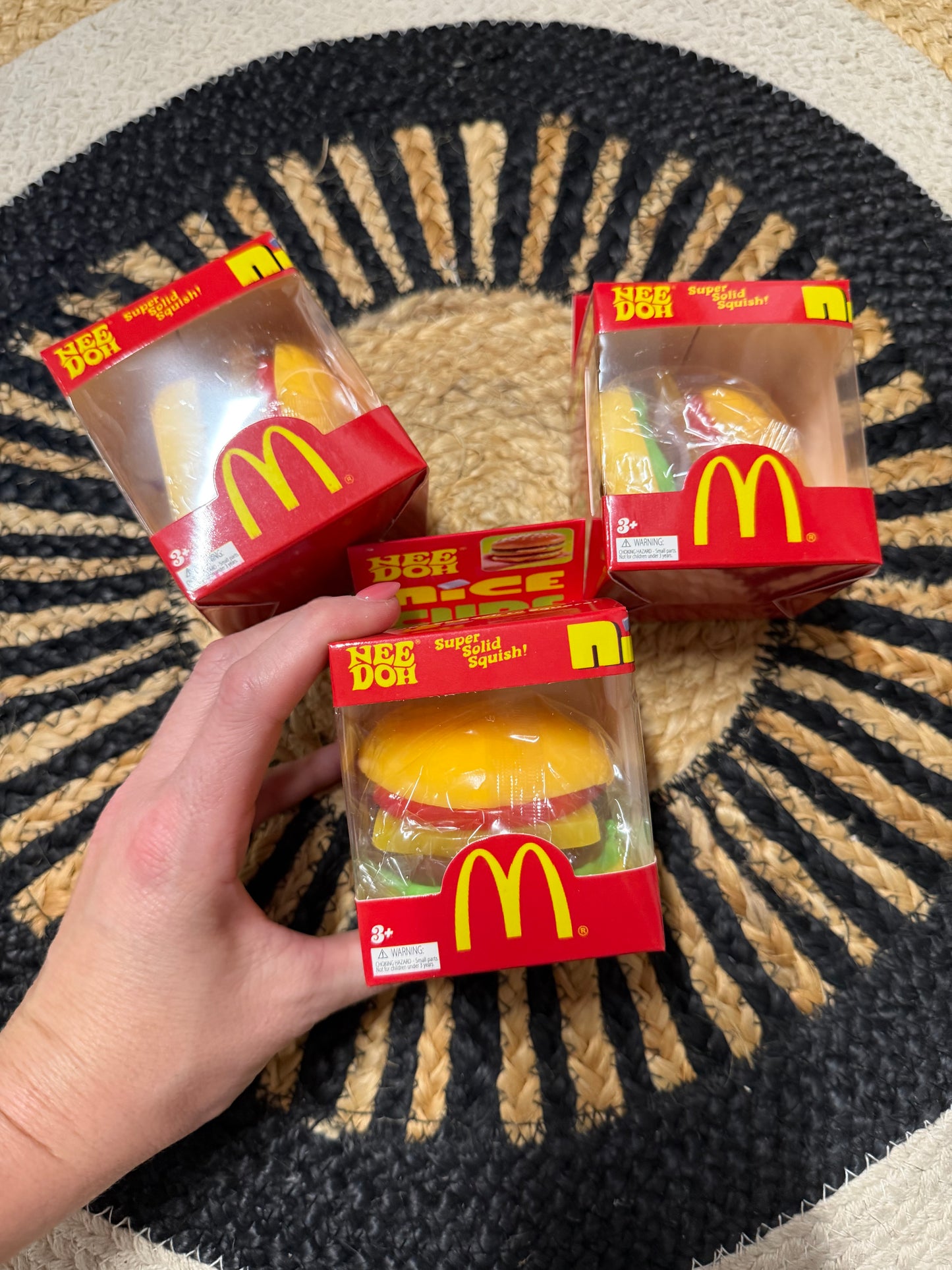 Burger Squishy Sensory Toy