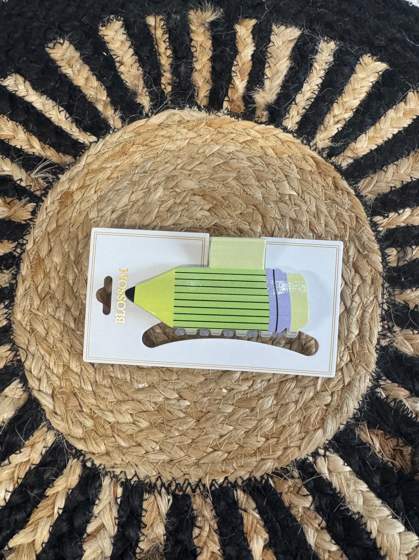 Pencil Claw Hair Clip