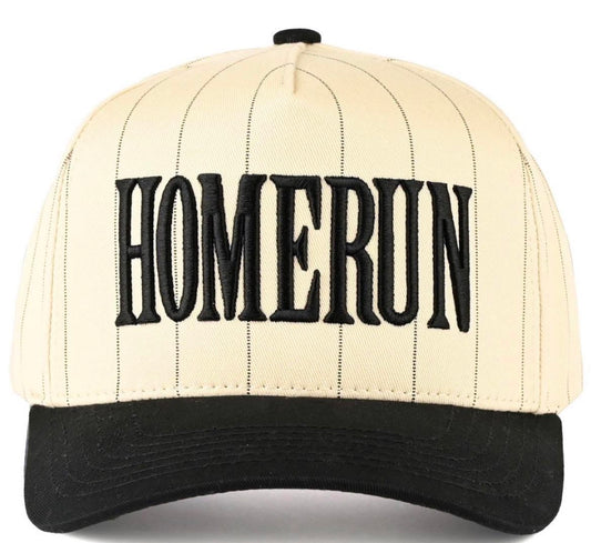 Home Run Embroidered Baseball Hat