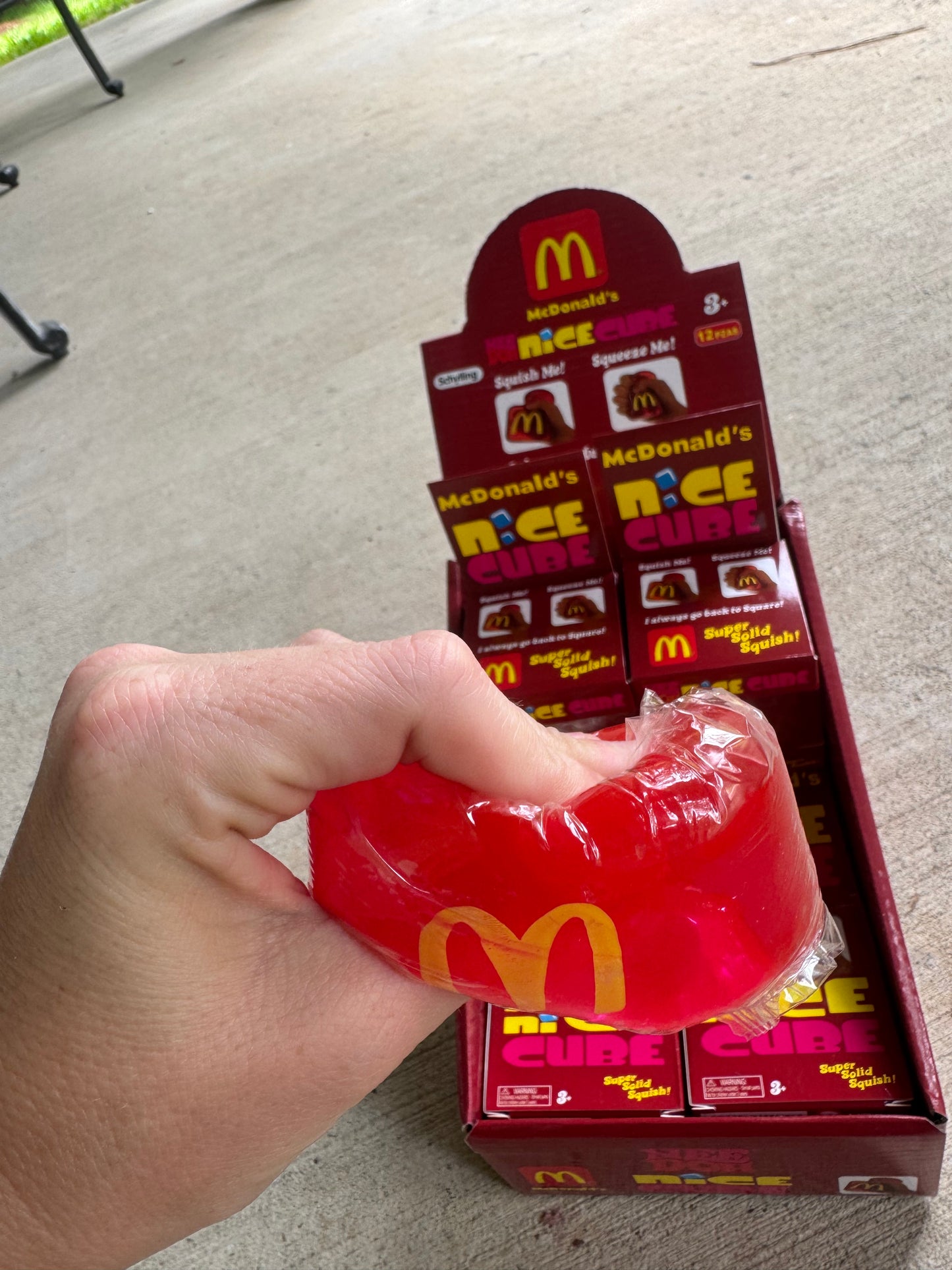 Fast Food Nice Cube Squishy Sensory Fidget Toy