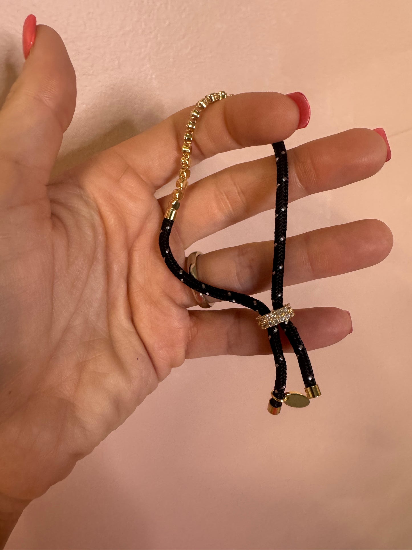 90s Rope Bling Bracelet