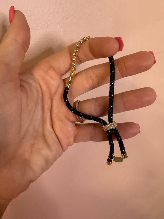 90s Rope Bling Bracelet