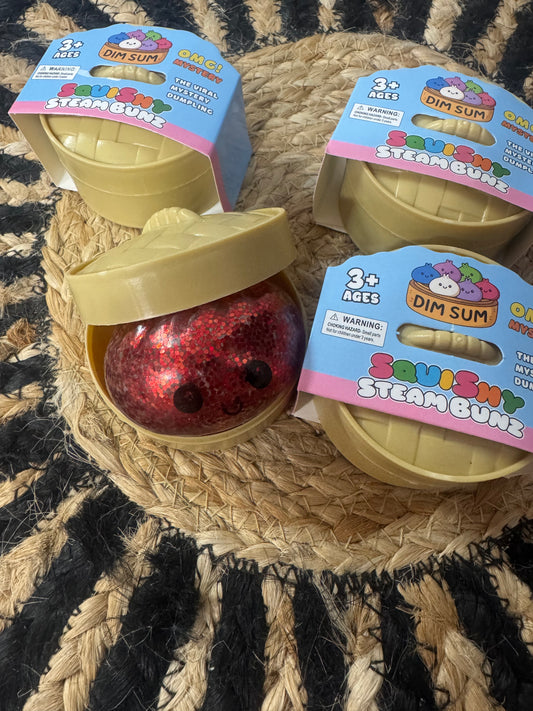 MINI Mystery Glitter Dumpling Squishy