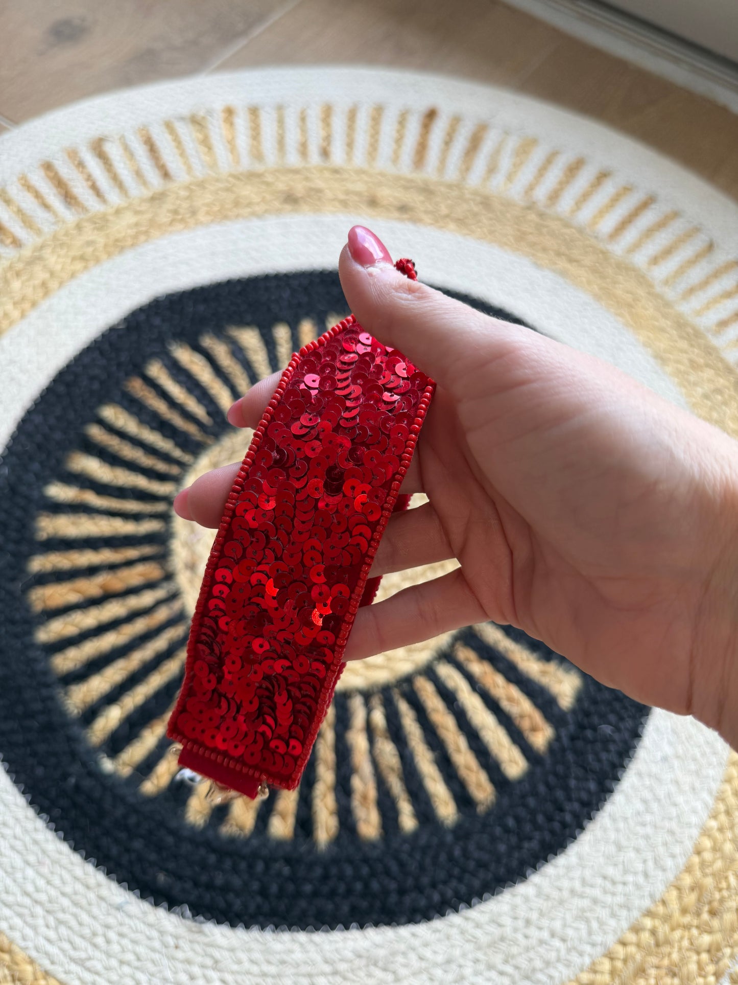 Beaded Pencil Keychain
