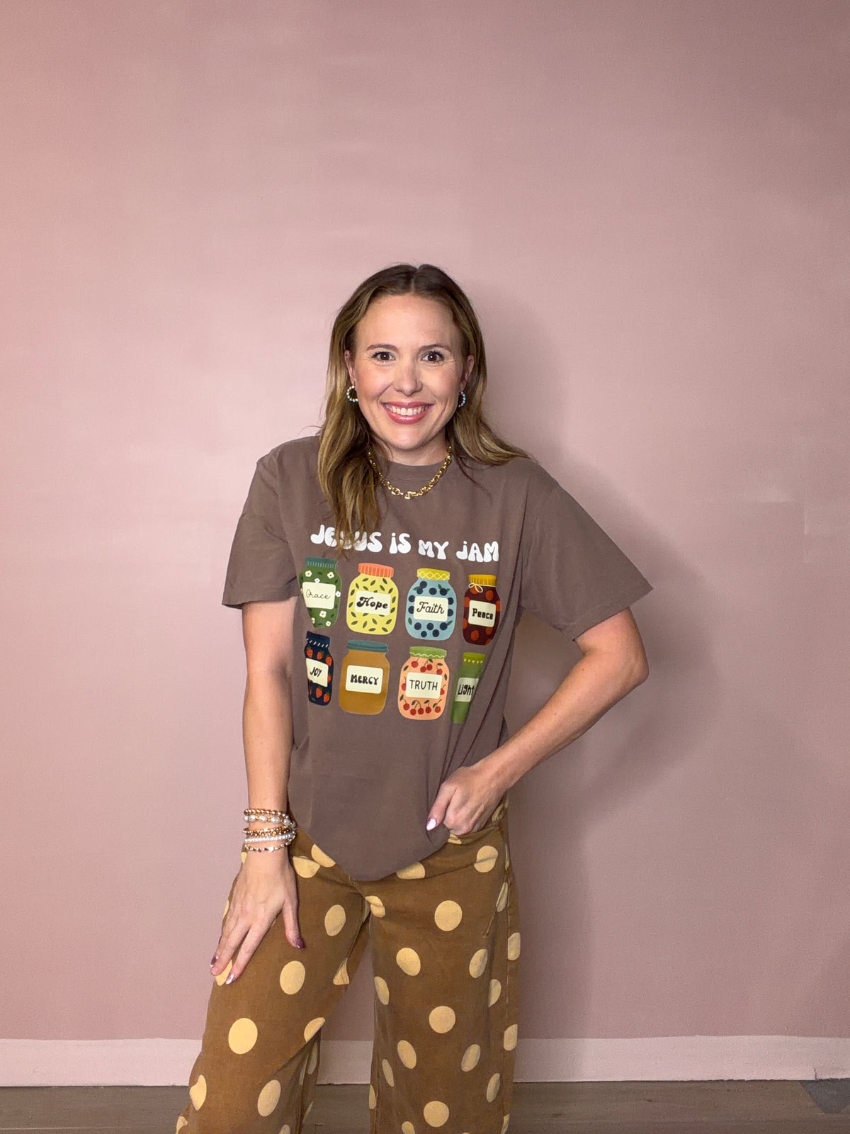 Jesus Is My Jam Graphic Tee - Christian Faith T-Shirt