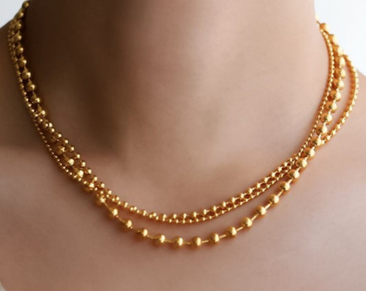Golden Tide Layered Necklace