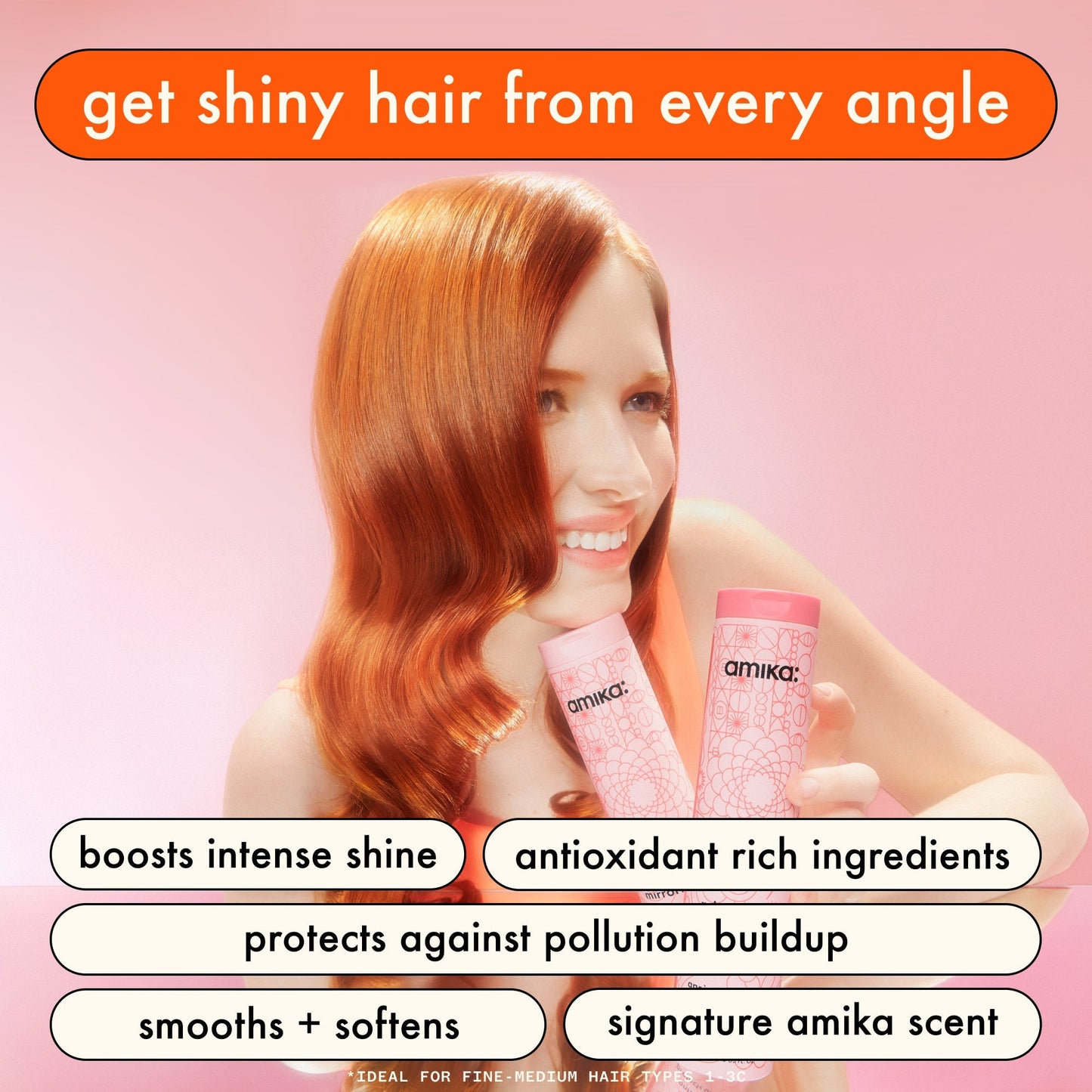 Amika Mirrorball High Shine Shampoo