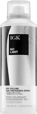 IGK No Limit Dry Thickening Spray