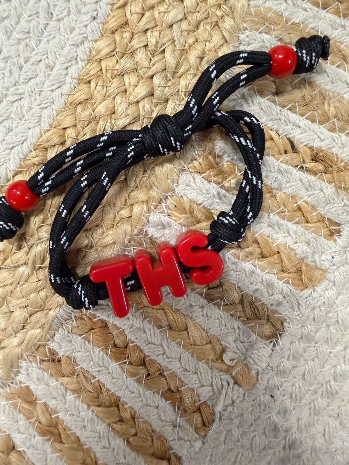 Tomball High School Rope Bracelet