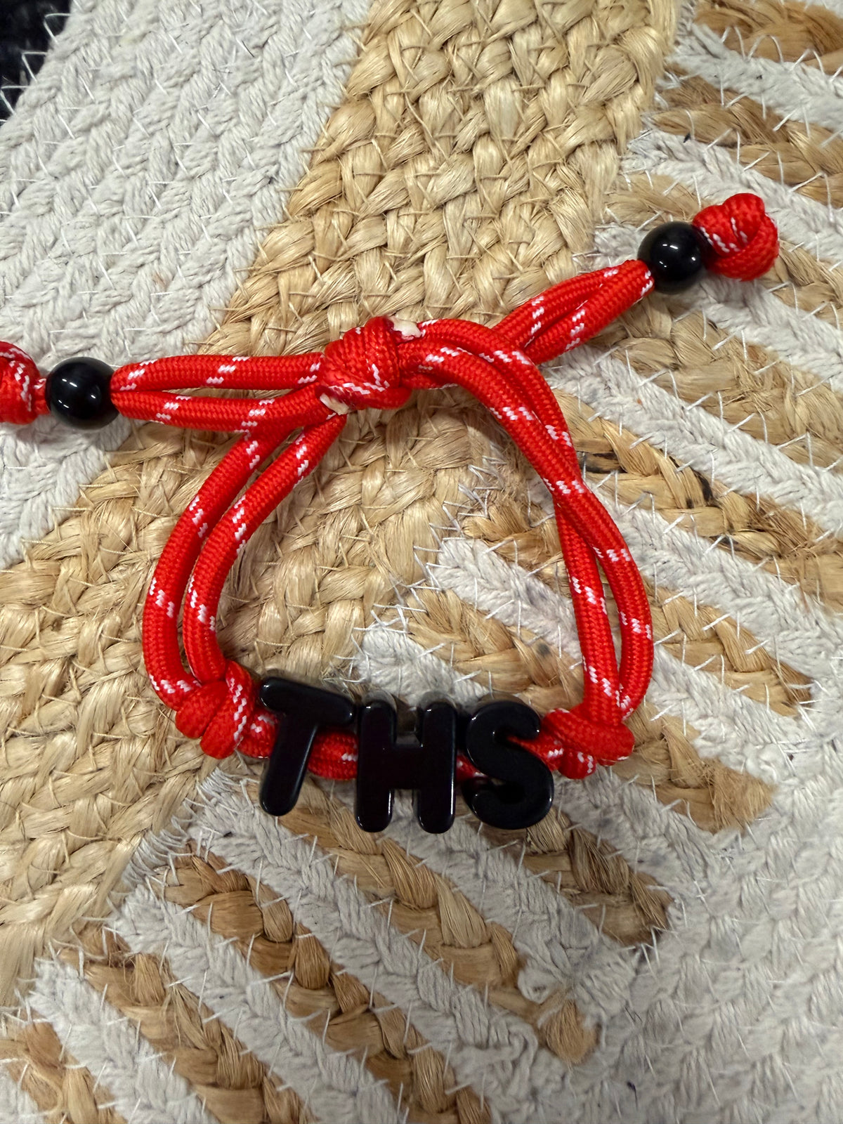 Tomball High School Rope Bracelet