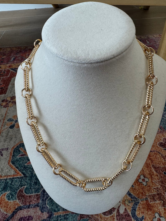 Statement Chain Link Necklace