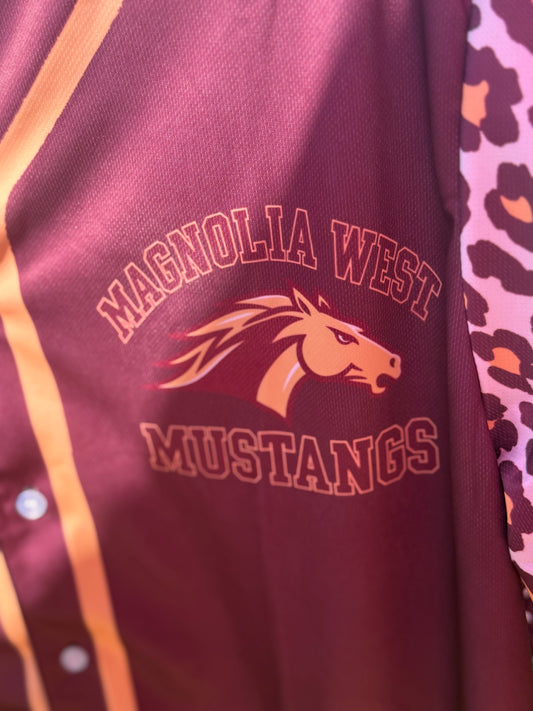 Magnolia West Mustangs Spirit Jersey