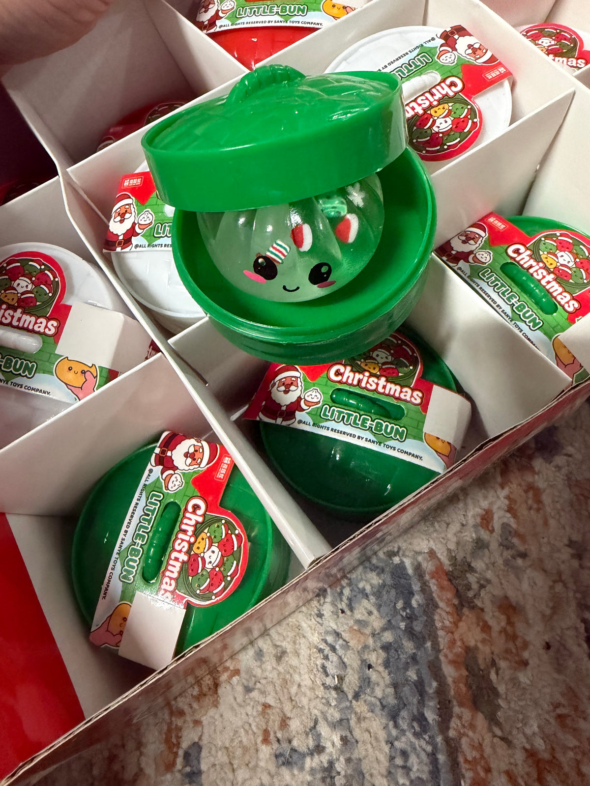 Christmas Little-Bun Slow-Rise Squishy Toy