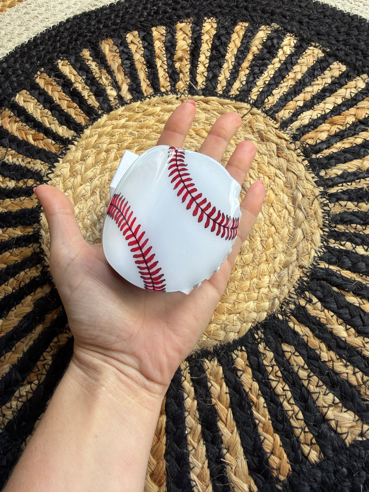 XL Baseball Claw Clip