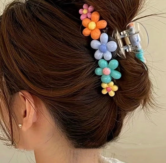 Flower Power Claw Clip