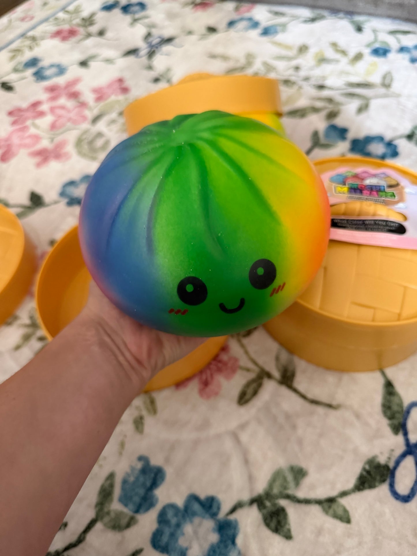 XL Mystery Tie-Dye Dumpling Squishy Slow Rising Sensory Toy