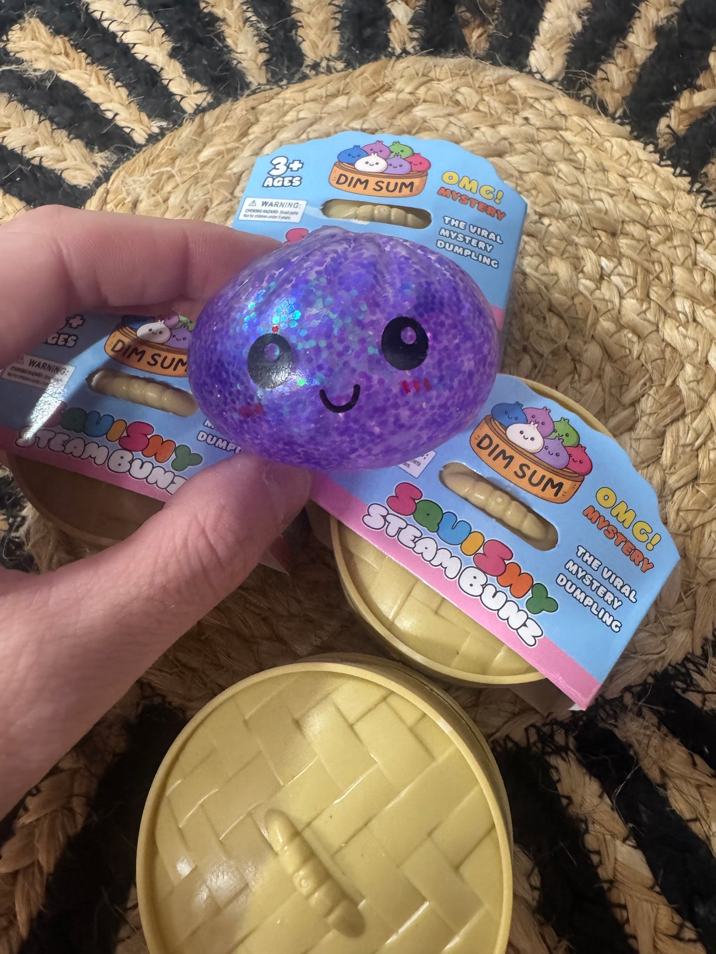 MINI Mystery Glitter Dumpling Squishy