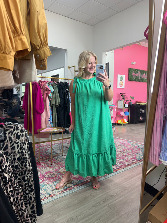 The Emerald Air Dress