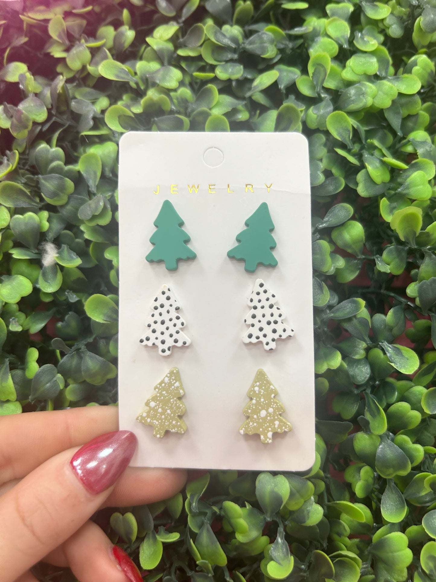 Christmas Tree Earrings