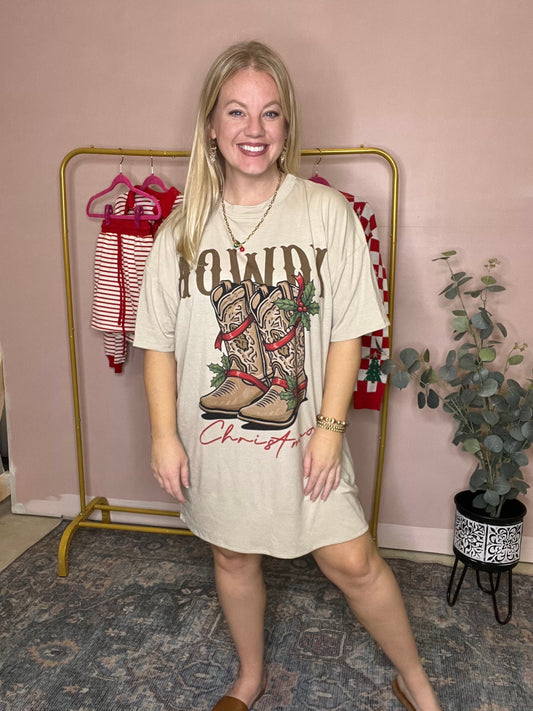 Howdy Christmas Dress