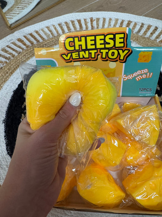 Squishy Cheese Fidget Toy