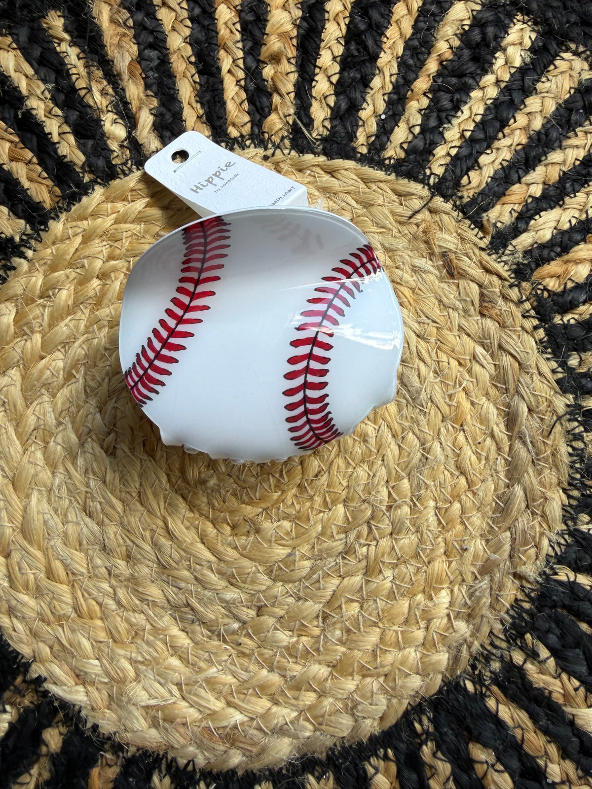 XL Baseball Claw Clip