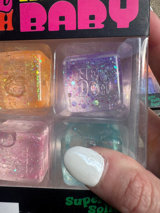 Mini Glitter Sensory Cube Set
