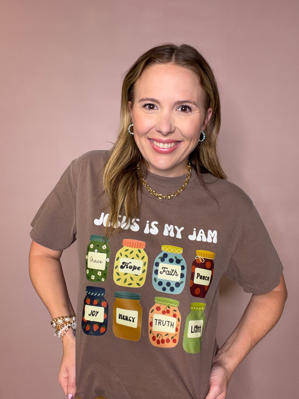 Jesus Is My Jam Graphic Tee - Christian Faith T-Shirt