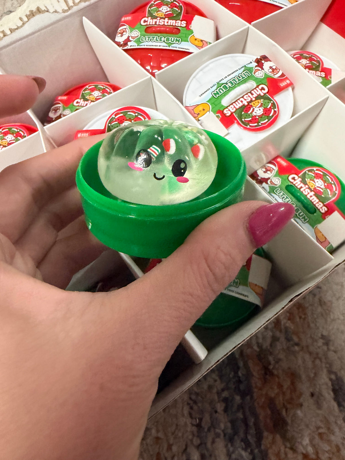 Christmas Little-Bun Slow-Rise Squishy Toy