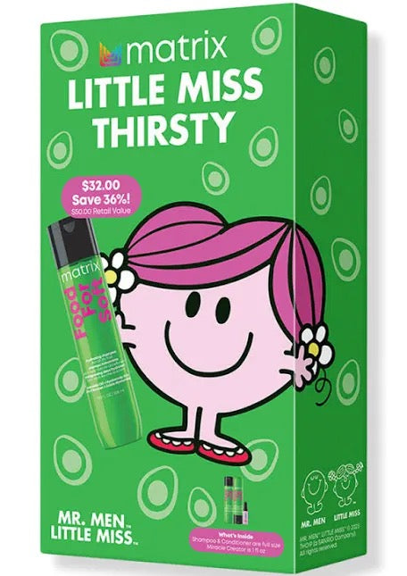 Matrix Little Miss Thirsty Holiday Kit – Food For Soft + Miracle Creator