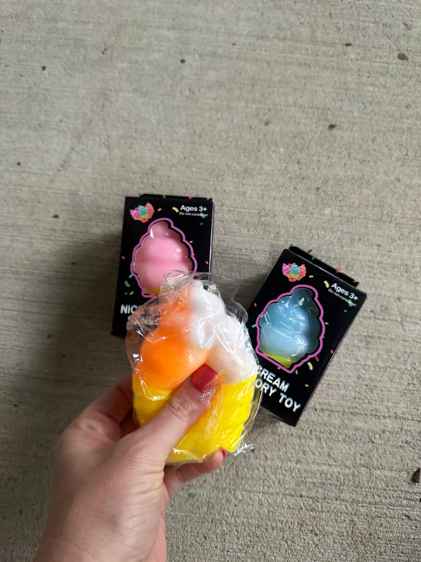Nice Cream Sensory Squishy
