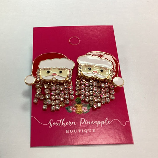 Santa Dangle Earrings