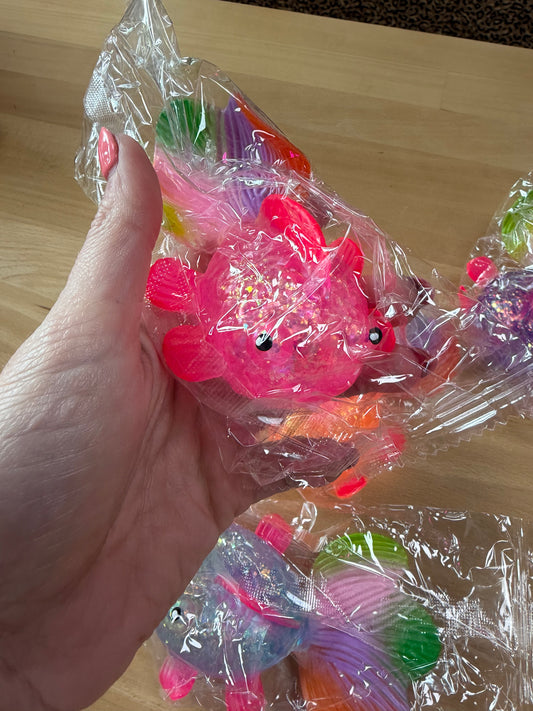Rainbow Fish Slow Rise Squishy