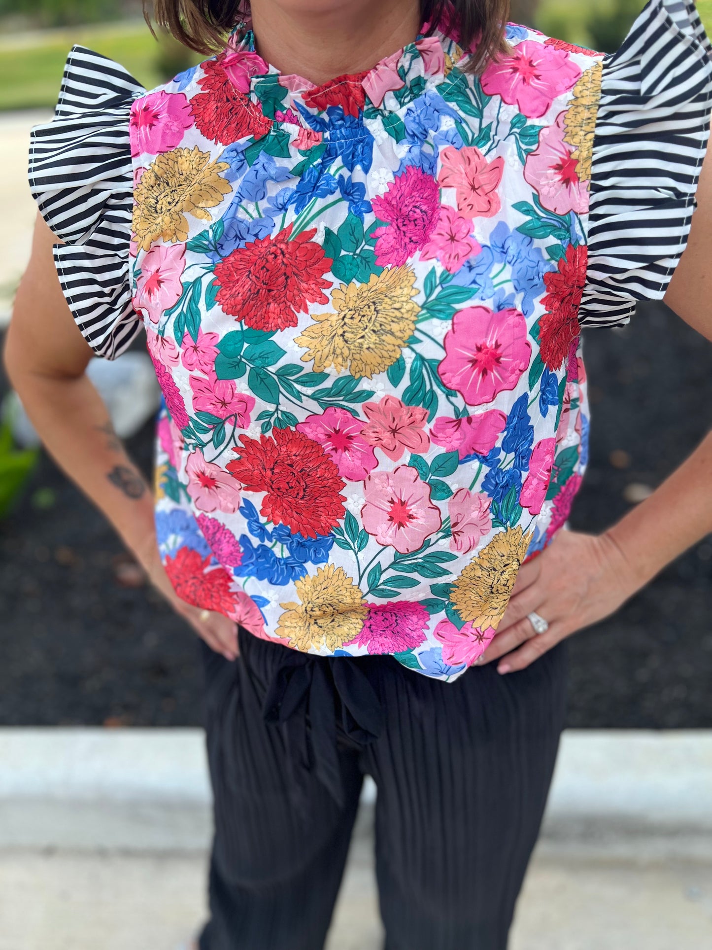 Fair Fun Embroidered Top