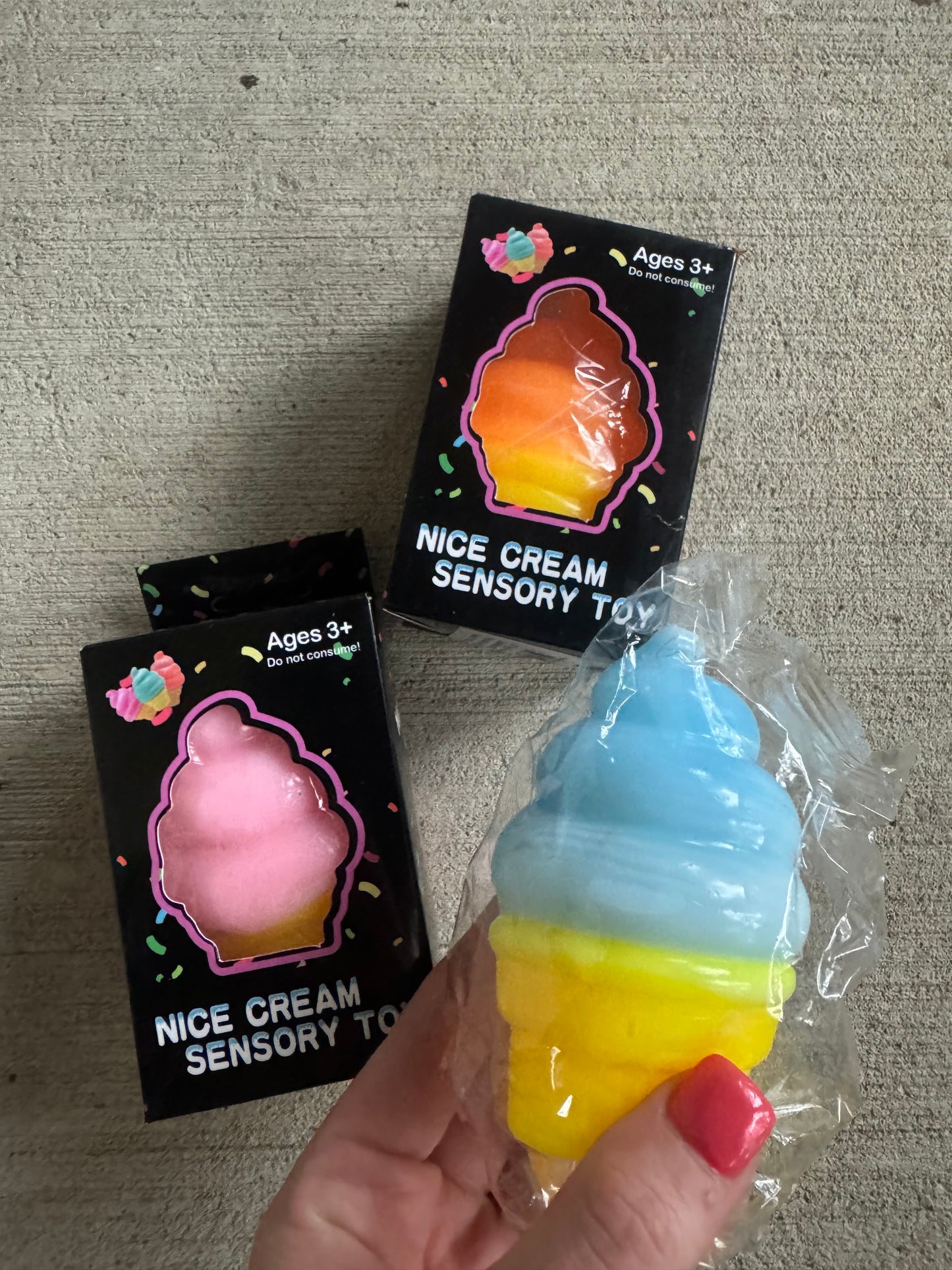 Nice Cream Sensory Squishy