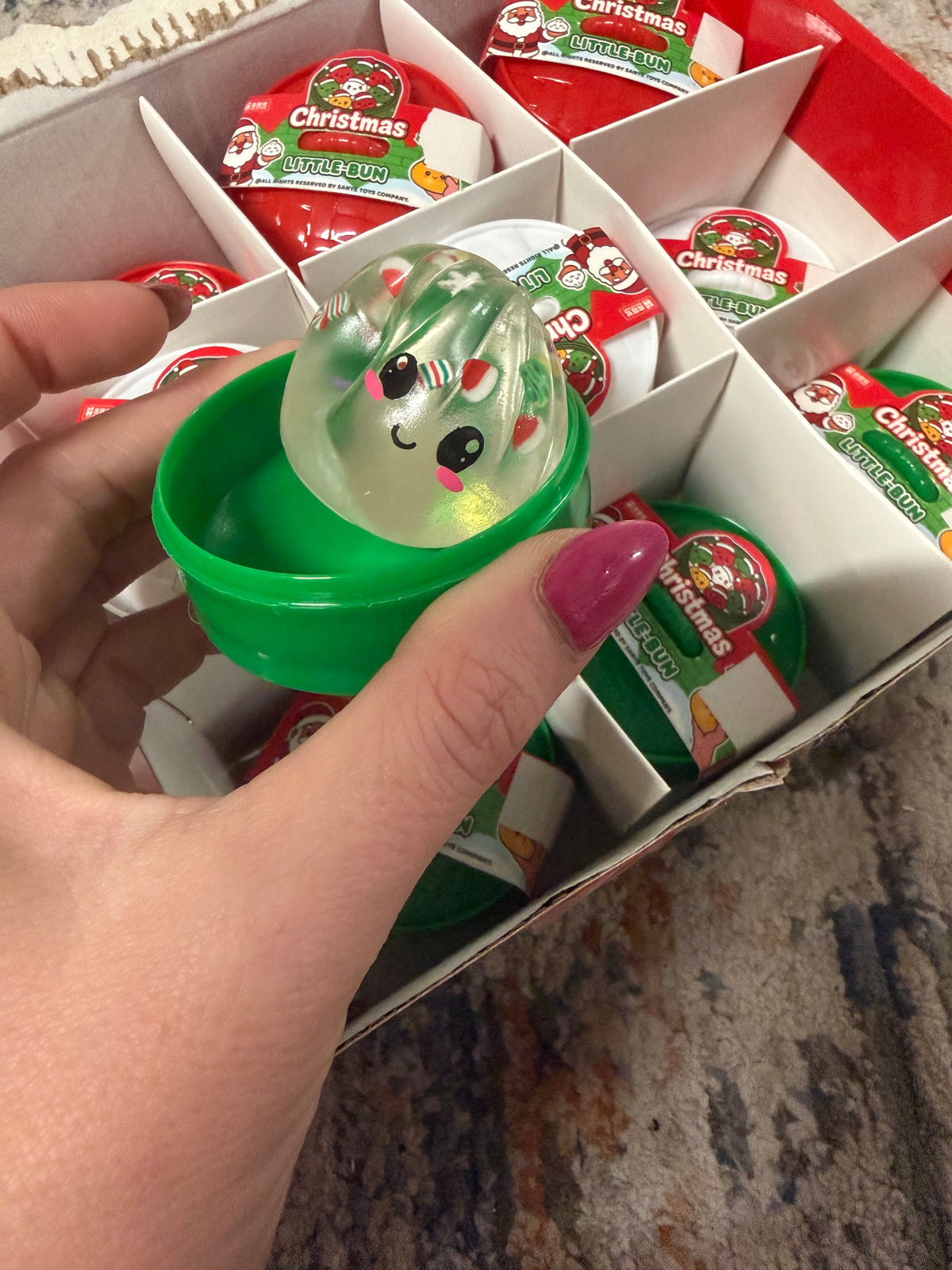 Christmas Little-Bun Slow-Rise Squishy Toy