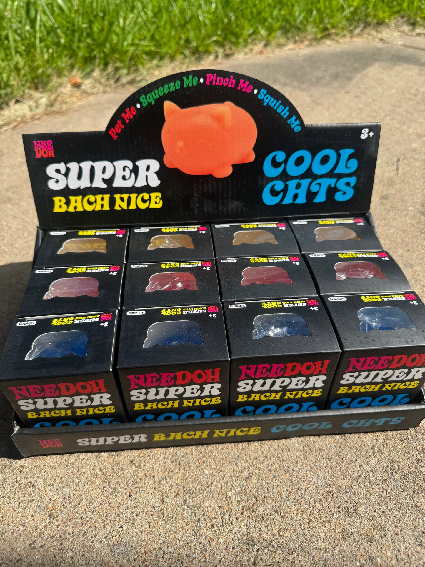 Super Cool Cat Sensory Squishy Toy