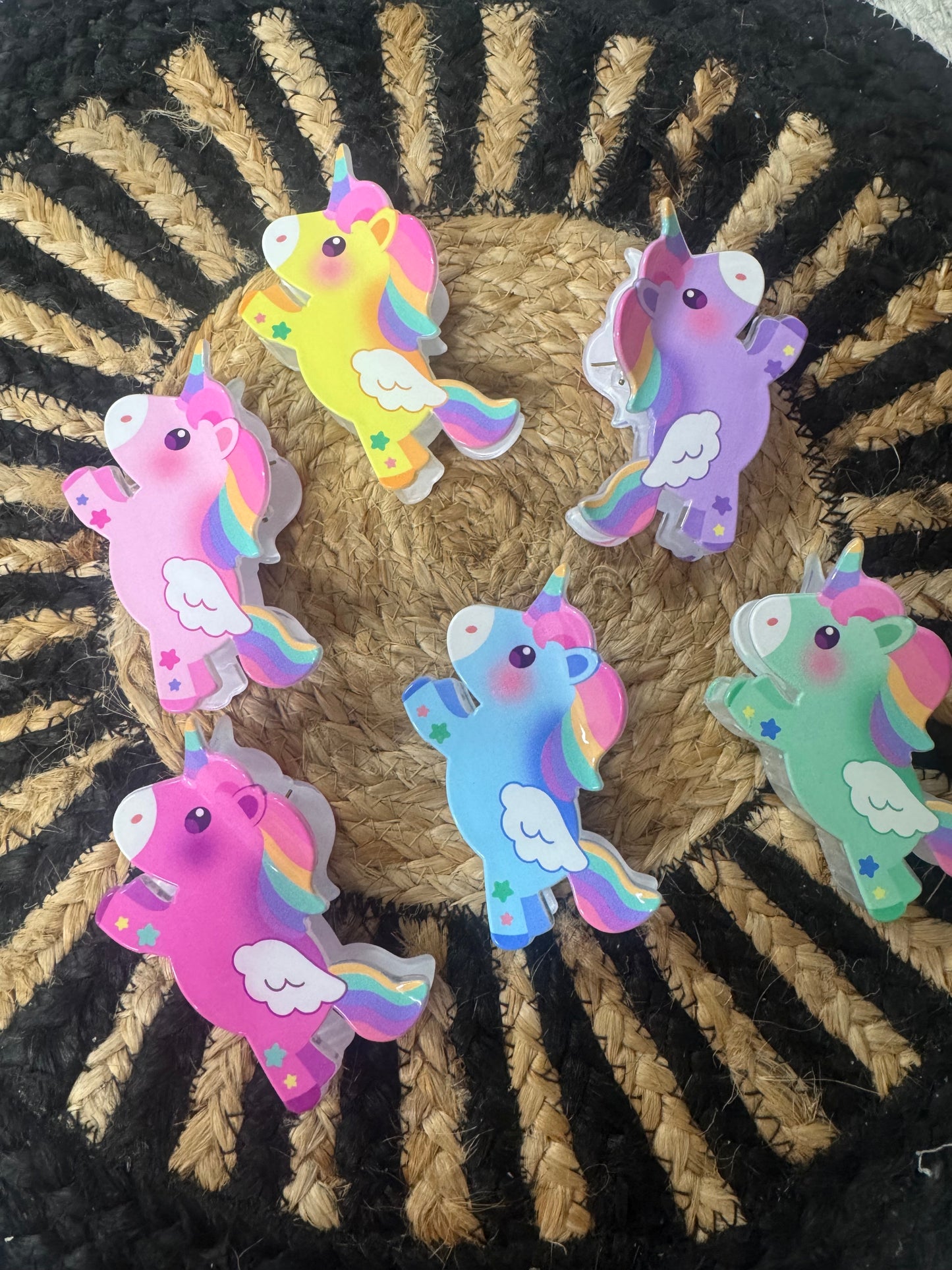 Unicorn Hair Clip