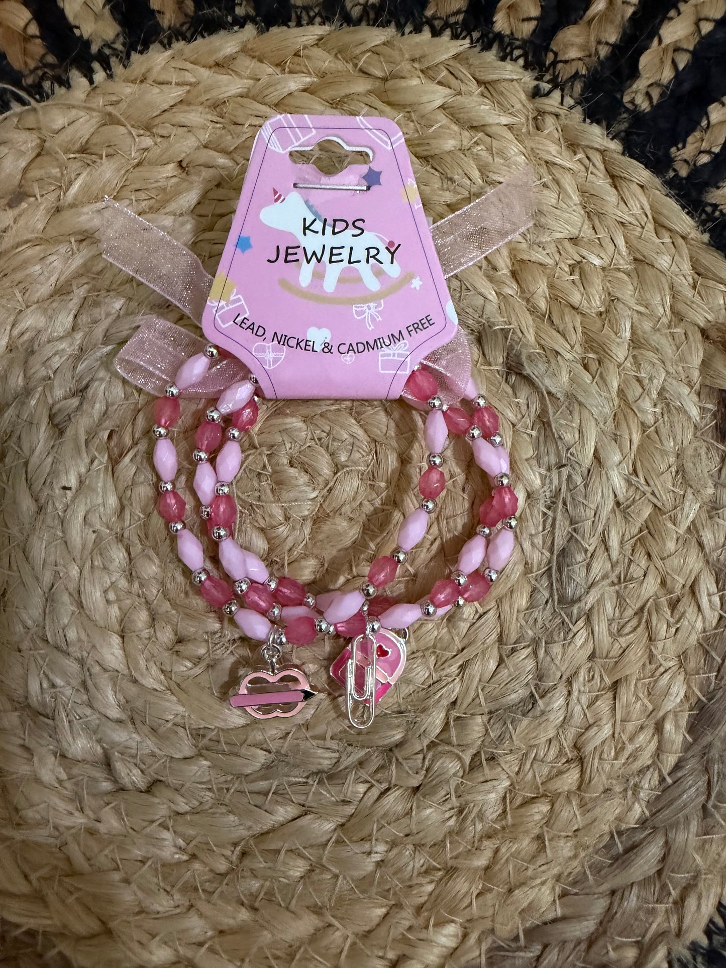 Kids Back-to-School Stretch Bracelet Set