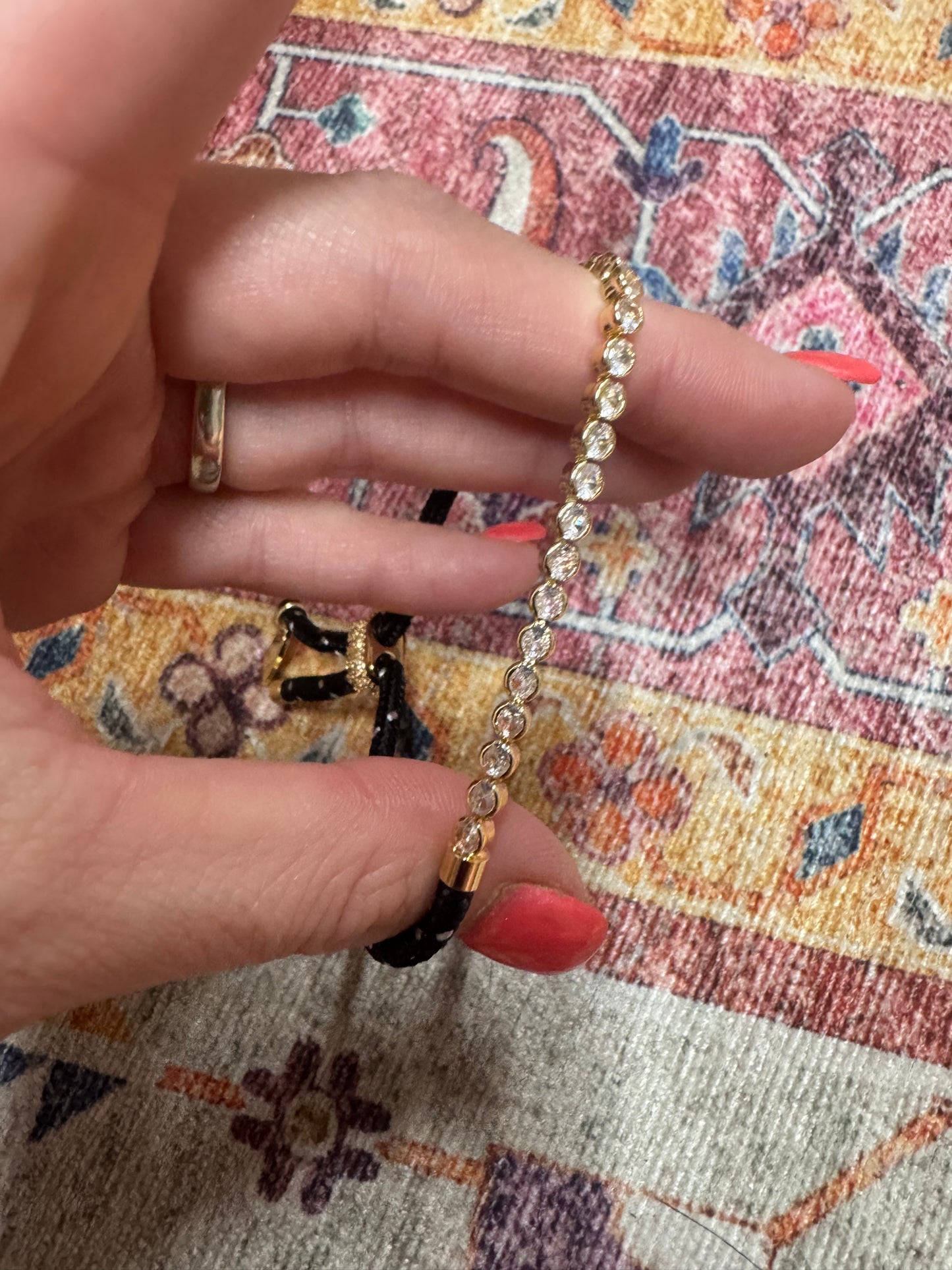 90s Rope Bling Bracelet