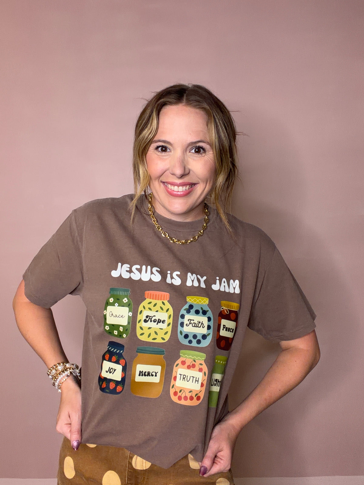 Jesus Is My Jam Graphic Tee - Christian Faith T-Shirt