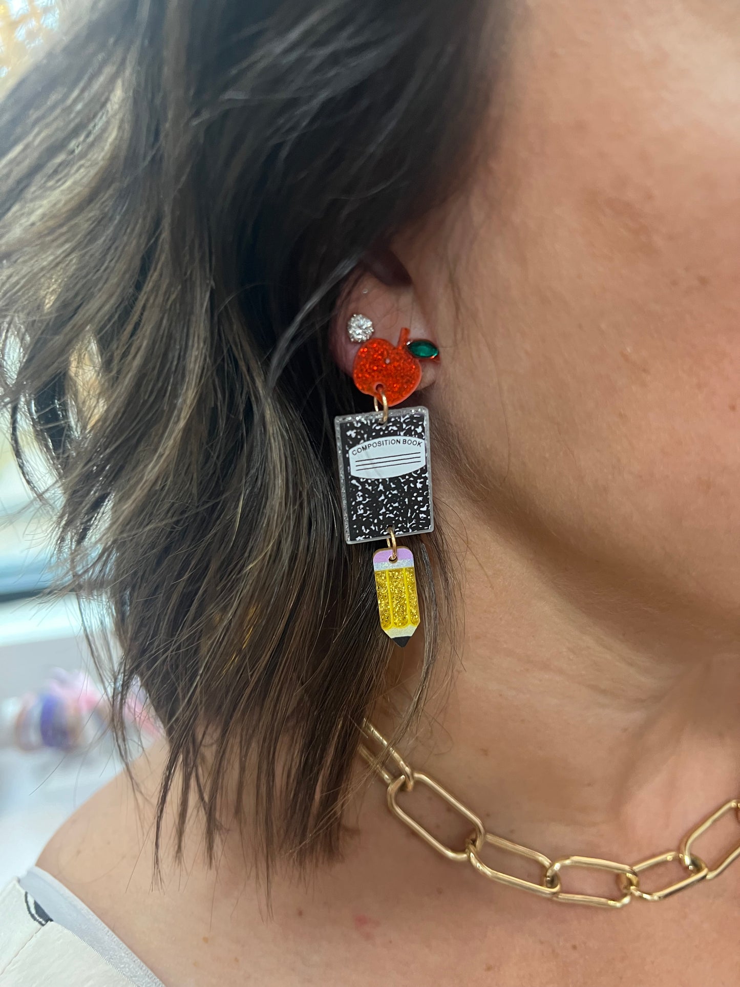 Back to School Earrings