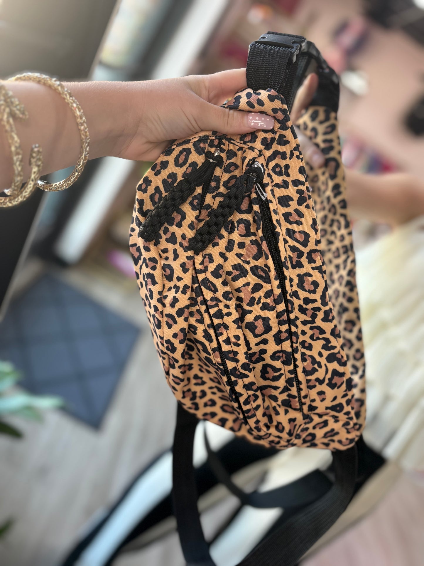 Cheetah Print Fanny Pack